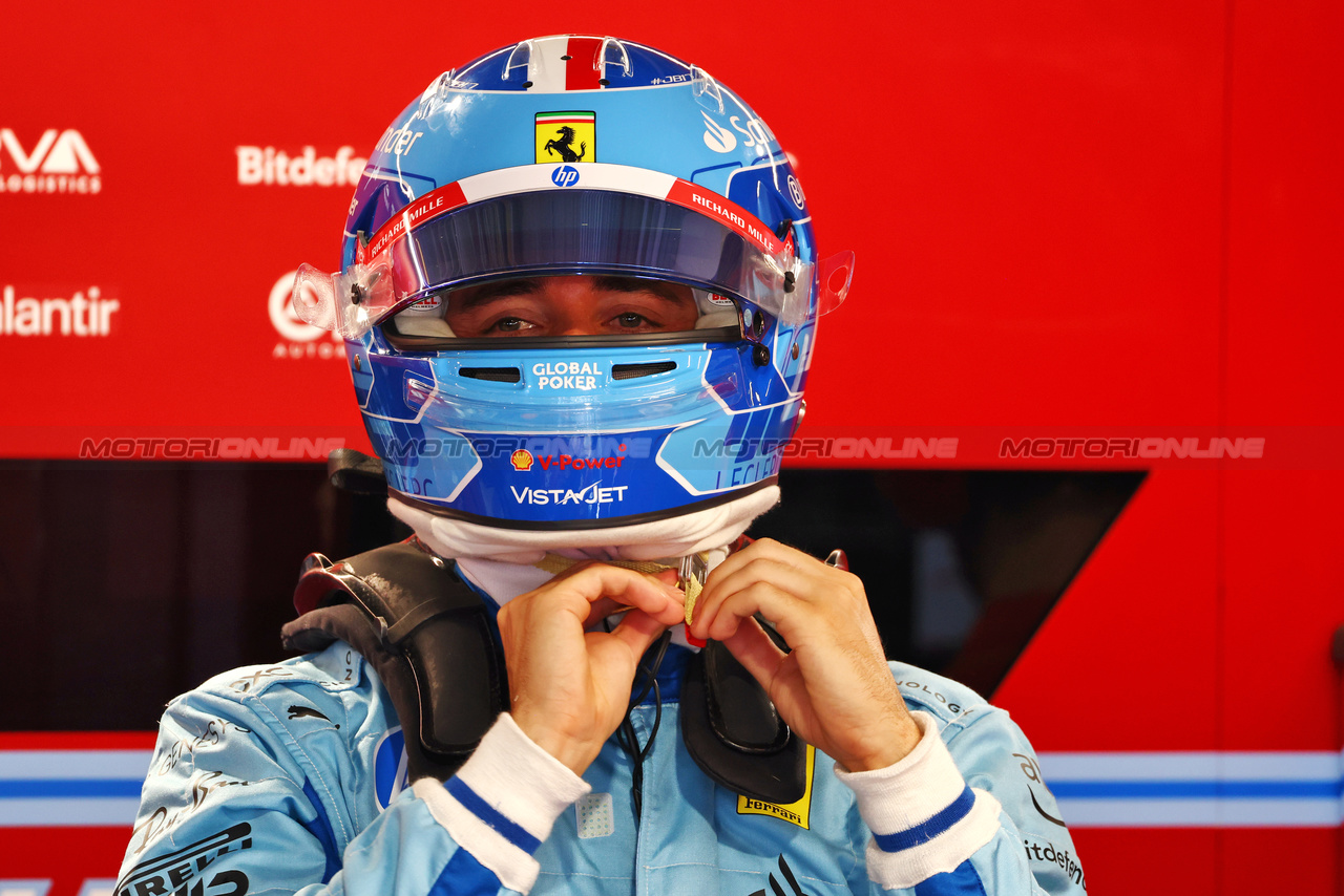 GP MIAMI, Charles Leclerc (MON) Ferrari.

03.05.2024. Formula 1 World Championship, Rd 6, Miami Grand Prix, Miami, Florida, USA, Sprint Qualifiche Day.

 - www.xpbimages.com, EMail: requests@xpbimages.com © Copyright: Coates / XPB Images
