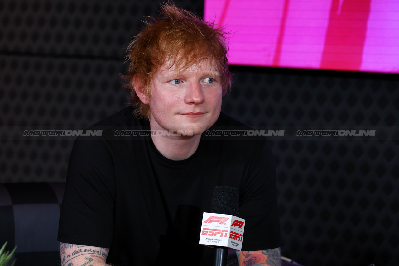 GP MIAMI, Ed Sheeran (GBR) Singer-Songwriter.

03.05.2024. Formula 1 World Championship, Rd 6, Miami Grand Prix, Miami, Florida, USA, Sprint Qualifiche Day.

- www.xpbimages.com, EMail: requests@xpbimages.com © Copyright: Moy / XPB Images