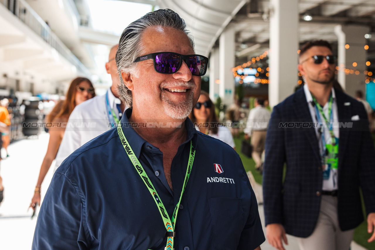 GP MIAMI, Michael Andretti (USA).

03.05.2024. Formula 1 World Championship, Rd 6, Miami Grand Prix, Miami, Florida, USA, Sprint Qualifiche Day.

- www.xpbimages.com, EMail: requests@xpbimages.com © Copyright: Bearne / XPB Images