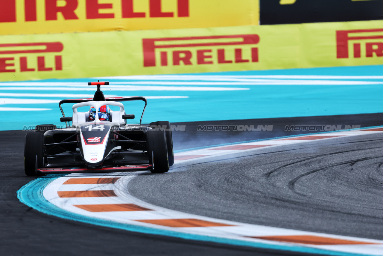 GP MIAMI, Chloe Chambers (USA) Campos Racing.

03.05.2024. FIA Formula Academy, Rd 2, Miami, Florida, USA, Venerdi'.

- www.xpbimages.com, EMail: requests@xpbimages.com Copyright: XPB Images