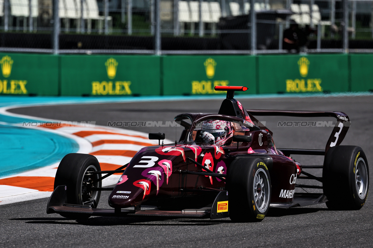 GP MIAMI, Lola Lovinfosse (FRA) Rodin Motorsport.

03.05.2024. FIA Formula Academy, Rd 2, Miami, Florida, USA, Venerdi'.

- www.xpbimages.com, EMail: requests@xpbimages.com Copyright: XPB Images