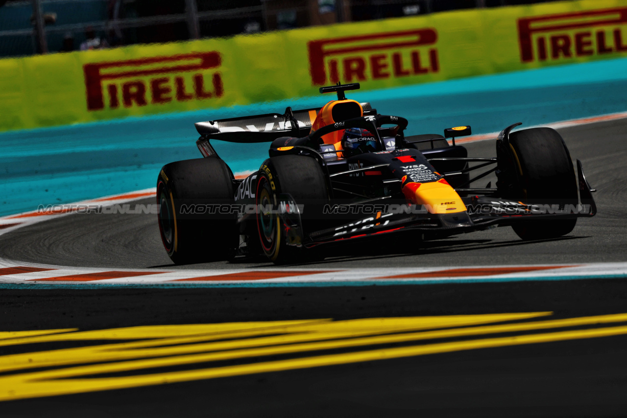GP MIAMI, Max Verstappen (NLD) Red Bull Racing RB20.

03.05.2024. Formula 1 World Championship, Rd 6, Miami Grand Prix, Miami, Florida, USA, Sprint Qualifiche Day.

 - www.xpbimages.com, EMail: requests@xpbimages.com © Copyright: Staley / XPB Images