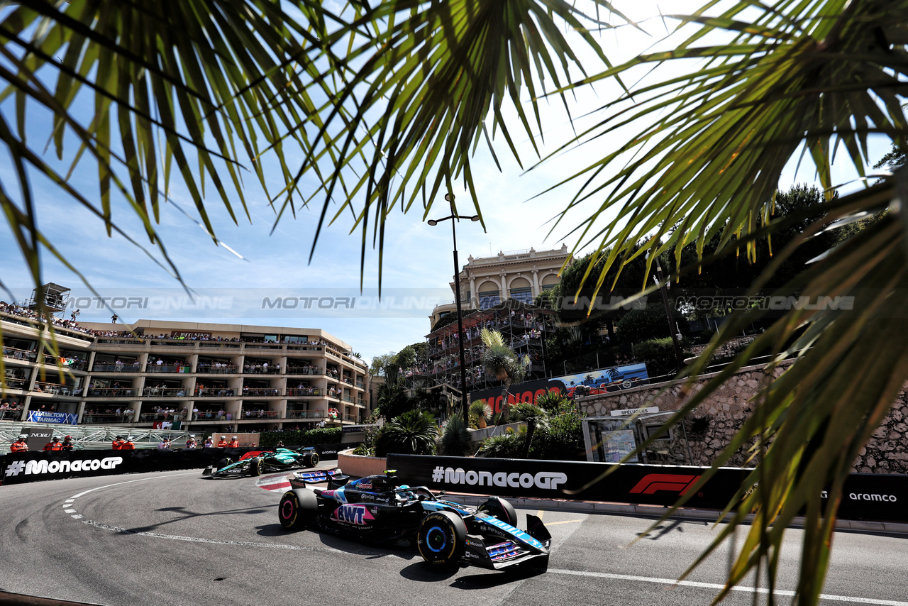 GP MONACO, Pierre Gasly (FRA) Alpine F1 Team A524.

26.05.2024. Formula 1 World Championship, Rd 8, Monaco Grand Prix, Monte Carlo, Monaco, Gara Day.

- www.xpbimages.com, EMail: requests@xpbimages.com © Copyright: Moy / XPB Images