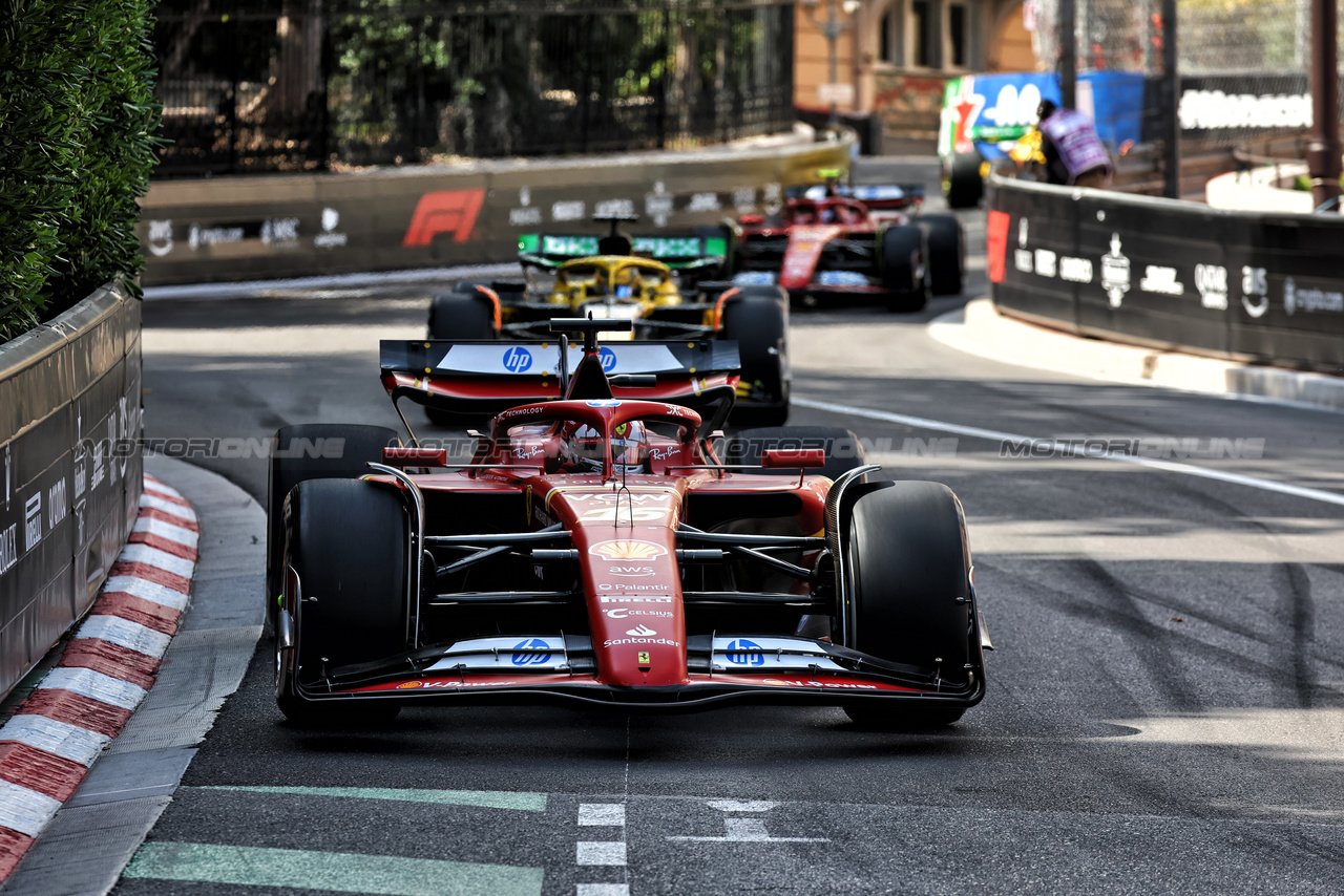 GP MONACO, Charles Leclerc (MON) Ferrari SF-24.

26.05.2024. Formula 1 World Championship, Rd 8, Monaco Grand Prix, Monte Carlo, Monaco, Gara Day.

- www.xpbimages.com, EMail: requests@xpbimages.com © Copyright: Moy / XPB Images