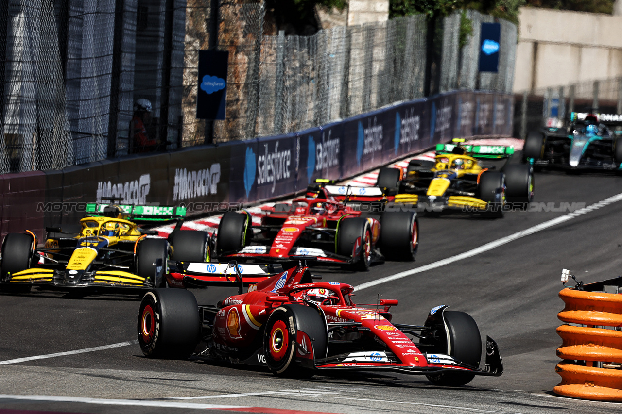 GP MONACO, Charles Leclerc (MON) Ferrari SF-24.

26.05.2024. Formula 1 World Championship, Rd 8, Monaco Grand Prix, Monte Carlo, Monaco, Gara Day.

- www.xpbimages.com, EMail: requests@xpbimages.com © Copyright: Batchelor / XPB Images