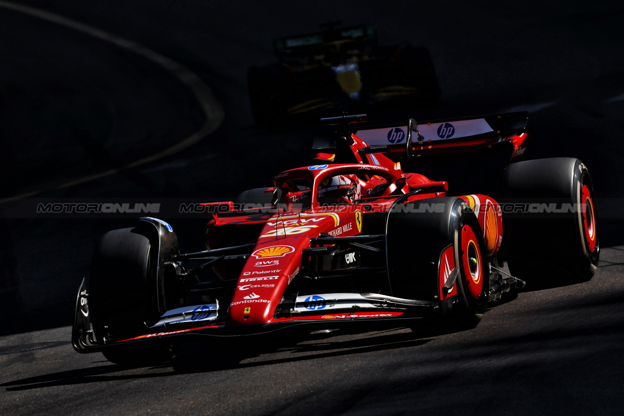 GP MONACO, Charles Leclerc (MON) Ferrari SF-24.

26.05.2024. Formula 1 World Championship, Rd 8, Monaco Grand Prix, Monte Carlo, Monaco, Gara Day.

- www.xpbimages.com, EMail: requests@xpbimages.com © Copyright: Charniaux / XPB Images