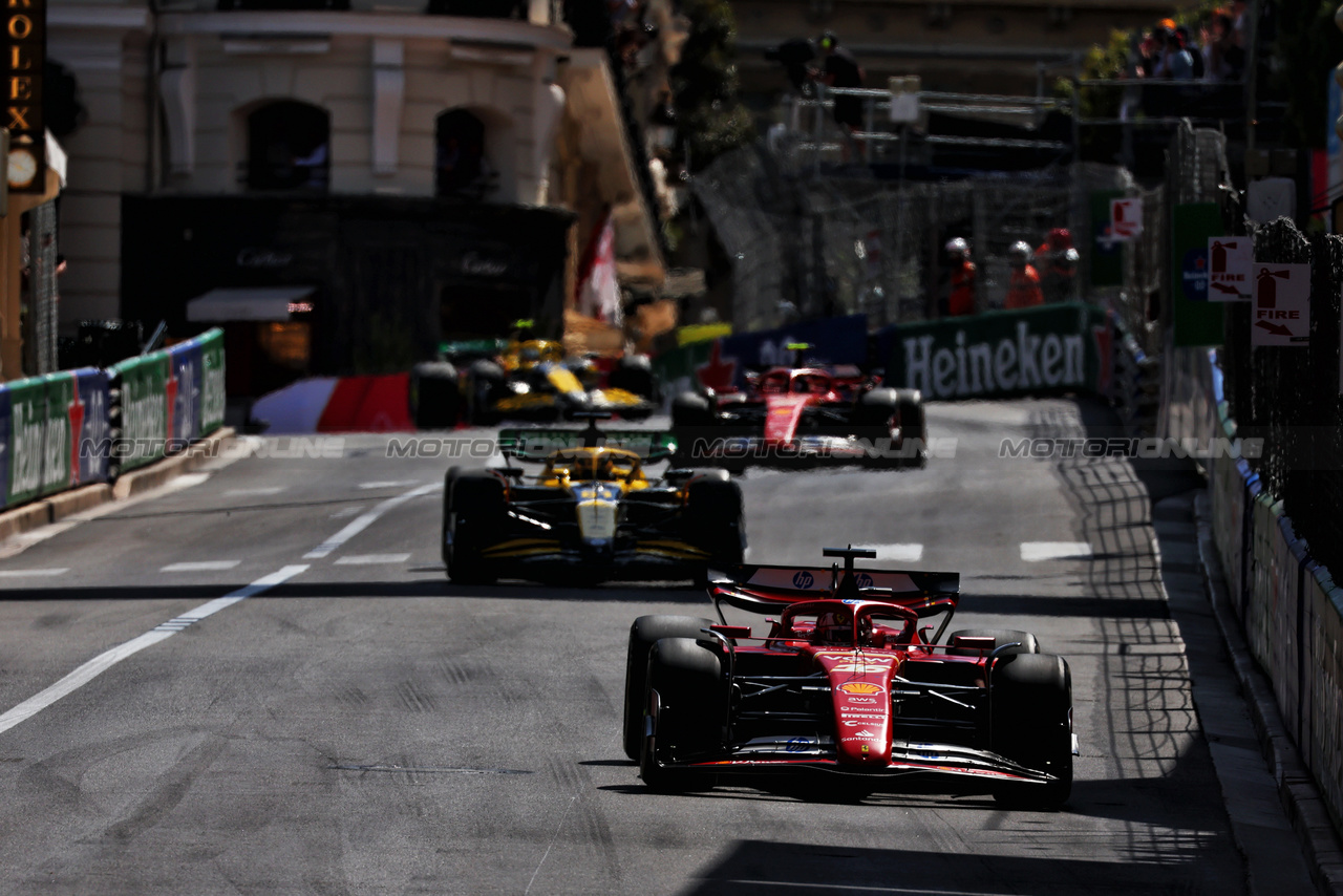 GP MONACO, Charles Leclerc (MON) Ferrari SF-24.

26.05.2024. Formula 1 World Championship, Rd 8, Monaco Grand Prix, Monte Carlo, Monaco, Gara Day.

 - www.xpbimages.com, EMail: requests@xpbimages.com © Copyright: Coates / XPB Images