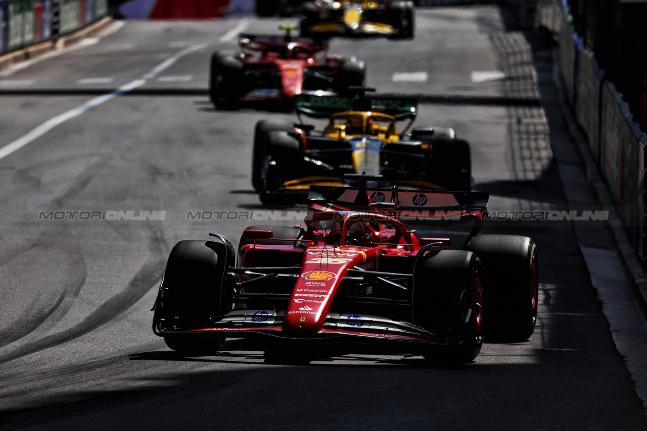 GP MONACO, Charles Leclerc (MON) Ferrari SF-24.

26.05.2024. Formula 1 World Championship, Rd 8, Monaco Grand Prix, Monte Carlo, Monaco, Gara Day.

 - www.xpbimages.com, EMail: requests@xpbimages.com © Copyright: Coates / XPB Images