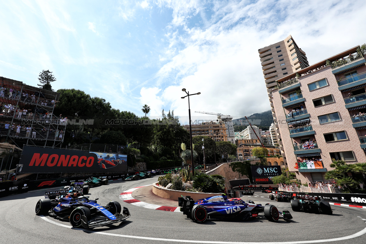 GP MONACO, Alexander Albon (THA) Williams Racing FW46.

26.05.2024. Formula 1 World Championship, Rd 8, Monaco Grand Prix, Monte Carlo, Monaco, Gara Day.

- www.xpbimages.com, EMail: requests@xpbimages.com © Copyright: Moy / XPB Images