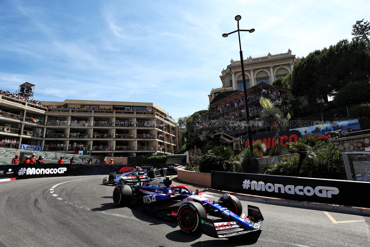 GP MONACO, Yuki Tsunoda (JPN) RB VCARB 01.

26.05.2024. Formula 1 World Championship, Rd 8, Monaco Grand Prix, Monte Carlo, Monaco, Gara Day.

- www.xpbimages.com, EMail: requests@xpbimages.com © Copyright: Moy / XPB Images