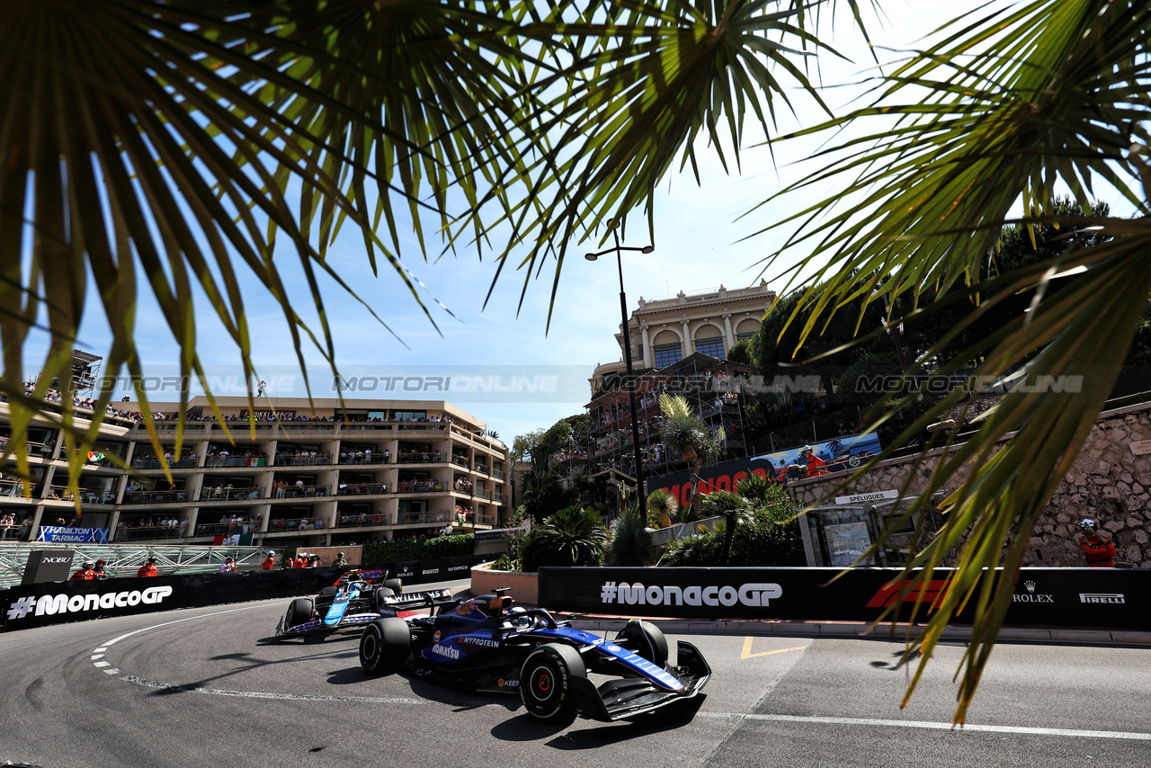 GP MONACO, Alexander Albon (THA) Williams Racing FW46.

26.05.2024. Formula 1 World Championship, Rd 8, Monaco Grand Prix, Monte Carlo, Monaco, Gara Day.

- www.xpbimages.com, EMail: requests@xpbimages.com © Copyright: Moy / XPB Images