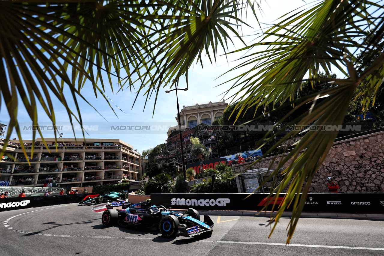 GP MONACO, Pierre Gasly (FRA) Alpine F1 Team A524.

26.05.2024. Formula 1 World Championship, Rd 8, Monaco Grand Prix, Monte Carlo, Monaco, Gara Day.

- www.xpbimages.com, EMail: requests@xpbimages.com © Copyright: Moy / XPB Images