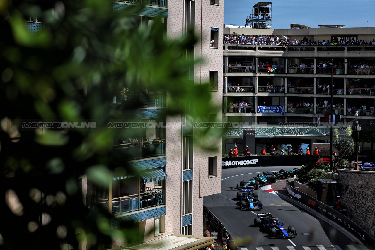 GP MONACO, Alexander Albon (THA) Williams Racing FW46.

26.05.2024. Formula 1 World Championship, Rd 8, Monaco Grand Prix, Monte Carlo, Monaco, Gara Day.

 - www.xpbimages.com, EMail: requests@xpbimages.com © Copyright: Coates / XPB Images