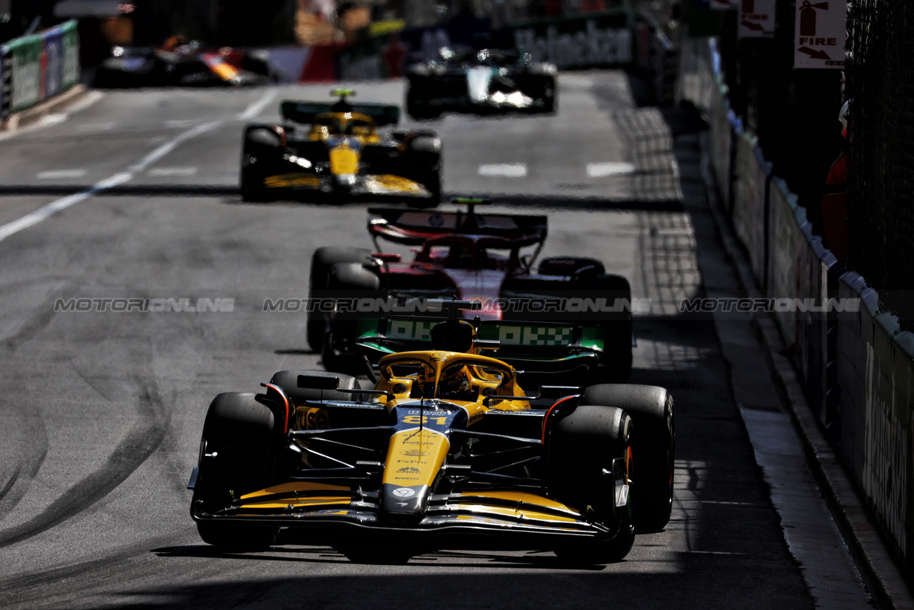 GP MONACO, Oscar Piastri (AUS) McLaren MCL38.

26.05.2024. Formula 1 World Championship, Rd 8, Monaco Grand Prix, Monte Carlo, Monaco, Gara Day.

 - www.xpbimages.com, EMail: requests@xpbimages.com © Copyright: Coates / XPB Images