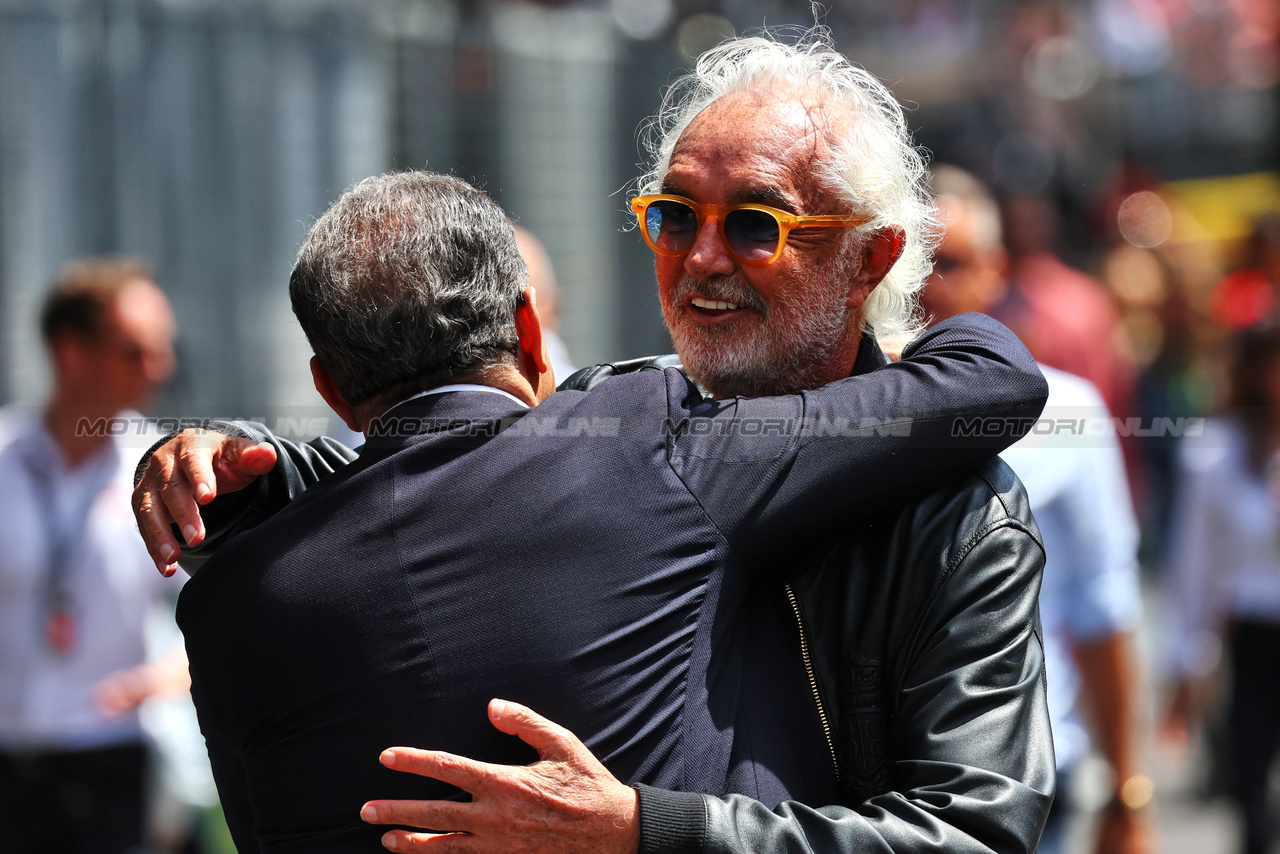 GP MONACO, Flavio Briatore (ITA) on the grid.

26.05.2024. Formula 1 World Championship, Rd 8, Monaco Grand Prix, Monte Carlo, Monaco, Gara Day.

- www.xpbimages.com, EMail: requests@xpbimages.com © Copyright: Batchelor / XPB Images