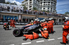 GP MONACO, The Red Bull Racing RB20 of Sergio Perez (MEX) Red Bull Racing removed by marshals after the race stopping partenza crash.

26.05.2024. Formula 1 World Championship, Rd 8, Monaco Grand Prix, Monte Carlo, Monaco, Gara Day.

- www.xpbimages.com, EMail: requests@xpbimages.com © Copyright: Price / XPB Images