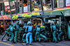 GP MONACO, Lance Stroll (CDN) Aston Martin F1 Team AMR24 makes a pit stop.

26.05.2024. Formula 1 World Championship, Rd 8, Monaco Grand Prix, Monte Carlo, Monaco, Gara Day.

- www.xpbimages.com, EMail: requests@xpbimages.com © Copyright: Batchelor / XPB Images