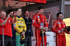 GP MONACO, The podium (L to R): Frederic Vasseur (FRA) Ferrari Team Principal; Oscar Piastri (AUS) McLaren, second; Charles Leclerc (MON) Ferrari, vincitore; Carlos Sainz Jr (ESP) Ferrari, third.

26.05.2024. Formula 1 World Championship, Rd 8, Monaco Grand Prix, Monte Carlo, Monaco, Gara Day.

- www.xpbimages.com, EMail: requests@xpbimages.com © Copyright: Bearne / XPB Images