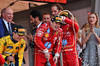 GP MONACO, Gara winner Charles Leclerc (MON) Ferrari celebrates on the podium.

26.05.2024. Formula 1 World Championship, Rd 8, Monaco Grand Prix, Monte Carlo, Monaco, Gara Day.

- www.xpbimages.com, EMail: requests@xpbimages.com © Copyright: Bearne / XPB Images