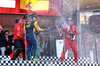 GP MONACO, The podium: Frederic Vasseur (FRA) Ferrari Team Principal; Oscar Piastri (AUS) McLaren, second; Charles Leclerc (MON) Ferrari, vincitore; Carlos Sainz Jr (ESP) Ferrari, third.

26.05.2024. Formula 1 World Championship, Rd 8, Monaco Grand Prix, Monte Carlo, Monaco, Gara Day.

- www.xpbimages.com, EMail: requests@xpbimages.com © Copyright: Charniaux / XPB Images