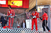GP MONACO, (L to R): Carlos Sainz Jr (ESP) Ferrari e Charles Leclerc (MON) Ferrari celebrate on the podium with Frederic Vasseur (FRA) Ferrari Team Principal.

26.05.2024. Formula 1 World Championship, Rd 8, Monaco Grand Prix, Monte Carlo, Monaco, Gara Day.

- www.xpbimages.com, EMail: requests@xpbimages.com © Copyright: Charniaux / XPB Images