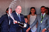 GP MONACO, HSH Prince Albert of Monaco (MON) celebrates with the champagne on the podium.

26.05.2024. Formula 1 World Championship, Rd 8, Monaco Grand Prix, Monte Carlo, Monaco, Gara Day.

- www.xpbimages.com, EMail: requests@xpbimages.com © Copyright: Batchelor / XPB Images