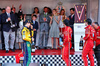 GP MONACO, The podium (L to R): Oscar Piastri (AUS) McLaren, second; Charles Leclerc (MON) Ferrari, vincitore; Carlos Sainz Jr (ESP) Ferrari, third.

26.05.2024. Formula 1 World Championship, Rd 8, Monaco Grand Prix, Monte Carlo, Monaco, Gara Day.

- www.xpbimages.com, EMail: requests@xpbimages.com © Copyright: Batchelor / XPB Images