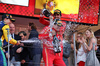 GP MONACO, The podium (L to R): Oscar Piastri (AUS) McLaren, second; Charles Leclerc (MON) Ferrari, vincitore; Carlos Sainz Jr (ESP) Ferrari, third.

26.05.2024. Formula 1 World Championship, Rd 8, Monaco Grand Prix, Monte Carlo, Monaco, Gara Day.

- www.xpbimages.com, EMail: requests@xpbimages.com © Copyright: Moy / XPB Images