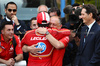 GP MONACO, Gara winner Charles Leclerc (MON) Ferrari celebrates in parc ferme with Frederic Vasseur (FRA) Ferrari Team Principal e John Elkann (ITA) FIAT Chrysler Automobiles Chairman.

26.05.2024. Formula 1 World Championship, Rd 8, Monaco Grand Prix, Monte Carlo, Monaco, Gara Day.

- www.xpbimages.com, EMail: requests@xpbimages.com © Copyright: Price / XPB Images