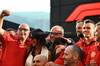 GP MONACO, Stefano Domenicali (ITA) Formula One President e CEO celebrates with the Ferrari team.

26.05.2024. Formula 1 World Championship, Rd 8, Monaco Grand Prix, Monte Carlo, Monaco, Gara Day.

- www.xpbimages.com, EMail: requests@xpbimages.com © Copyright: Price / XPB Images