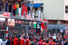 GP MONACO, The podium (L to R): Frederic Vasseur (FRA) Ferrari Team Principal; Oscar Piastri (AUS) McLaren, second; Charles Leclerc (MON) Ferrari, vincitore; Carlos Sainz Jr (ESP) Ferrari, third.

26.05.2024. Formula 1 World Championship, Rd 8, Monaco Grand Prix, Monte Carlo, Monaco, Gara Day.

 - www.xpbimages.com, EMail: requests@xpbimages.com © Copyright: Coates / XPB Images