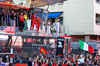 GP MONACO, The podium (L to R): Frederic Vasseur (FRA) Ferrari Team Principal; Oscar Piastri (AUS) McLaren, second; Charles Leclerc (MON) Ferrari, vincitore; Carlos Sainz Jr (ESP) Ferrari, third.

26.05.2024. Formula 1 World Championship, Rd 8, Monaco Grand Prix, Monte Carlo, Monaco, Gara Day.

 - www.xpbimages.com, EMail: requests@xpbimages.com © Copyright: Coates / XPB Images