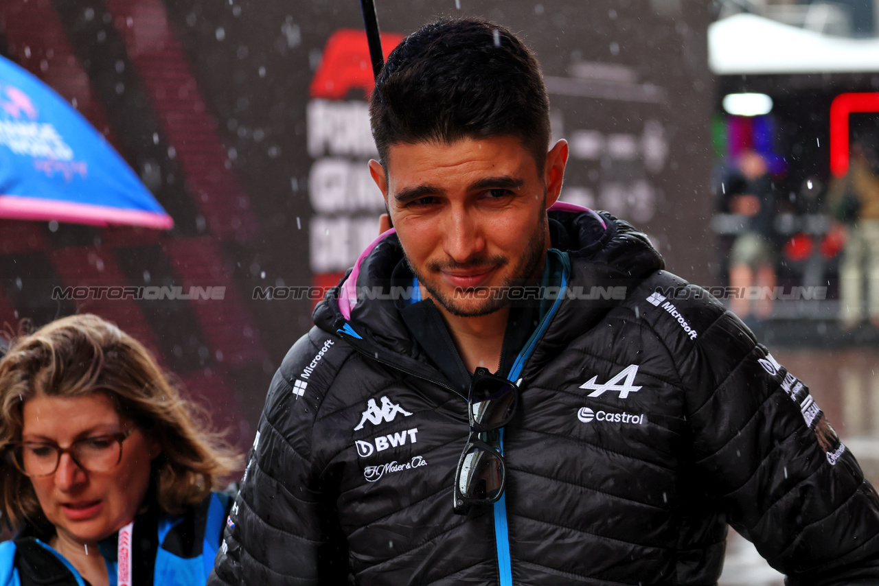 GP MONACO, Esteban Ocon (FRA) Alpine F1 Team.

23.05.2024. Formula 1 World Championship, Rd 8, Monaco Grand Prix, Monte Carlo, Monaco, Preparation Day.

 - www.xpbimages.com, EMail: requests@xpbimages.com © Copyright: Coates / XPB Images