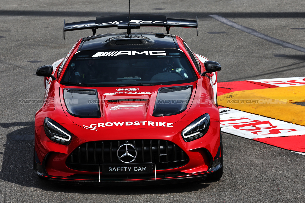 GP MONACO, Mercedes FIA Safety Car.

23.05.2024. Formula 1 World Championship, Rd 8, Monaco Grand Prix, Monte Carlo, Monaco, Preparation Day.

- www.xpbimages.com, EMail: requests@xpbimages.com © Copyright: Moy / XPB Images