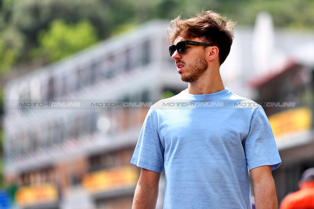 GP MONACO, Pierre Gasly (FRA) Alpine F1 Team.

23.05.2024. Formula 1 World Championship, Rd 8, Monaco Grand Prix, Monte Carlo, Monaco, Preparation Day.

- www.xpbimages.com, EMail: requests@xpbimages.com © Copyright: Moy / XPB Images