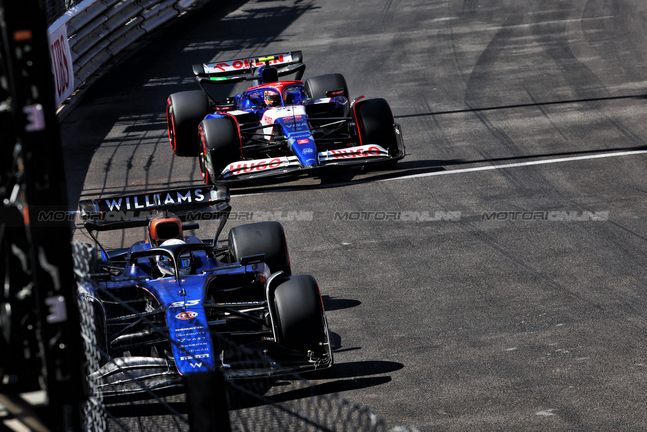 GP MONACO, Alexander Albon (THA) Williams Racing FW46.

25.05.2024. Formula 1 World Championship, Rd 8, Monaco Grand Prix, Monte Carlo, Monaco, Qualifiche Day.

- www.xpbimages.com, EMail: requests@xpbimages.com © Copyright: Batchelor / XPB Images