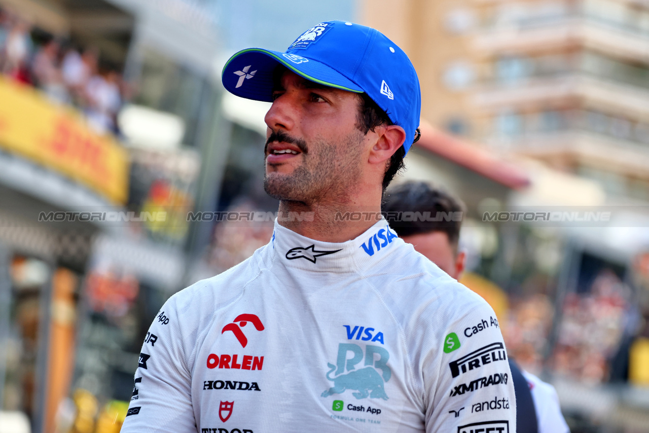 GP MONACO, Daniel Ricciardo (AUS) RB.

25.05.2024. Formula 1 World Championship, Rd 8, Monaco Grand Prix, Monte Carlo, Monaco, Qualifiche Day.

- www.xpbimages.com, EMail: requests@xpbimages.com © Copyright: Batchelor / XPB Images