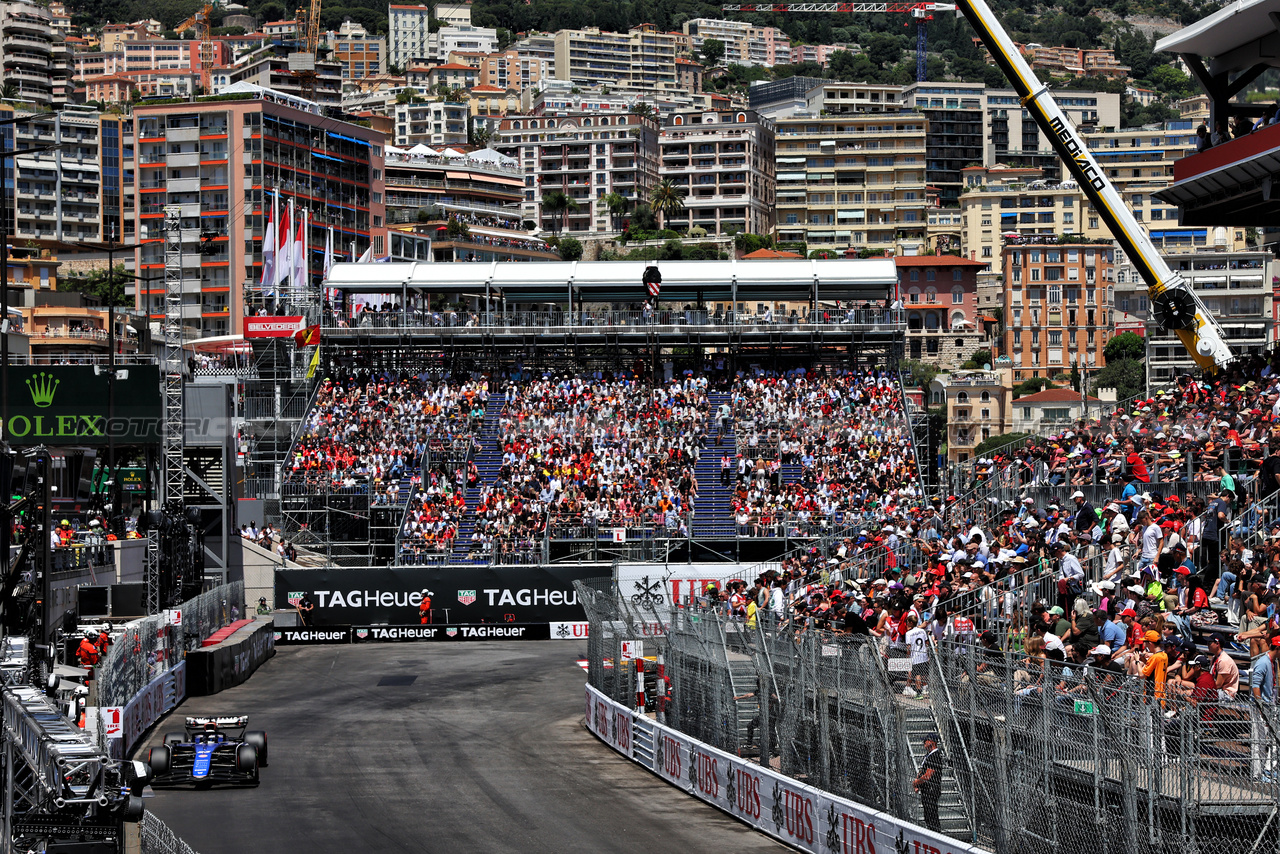 GP MONACO, Alexander Albon (THA) Williams Racing FW46.

25.05.2024. Formula 1 World Championship, Rd 8, Monaco Grand Prix, Monte Carlo, Monaco, Qualifiche Day.

- www.xpbimages.com, EMail: requests@xpbimages.com © Copyright: Batchelor / XPB Images