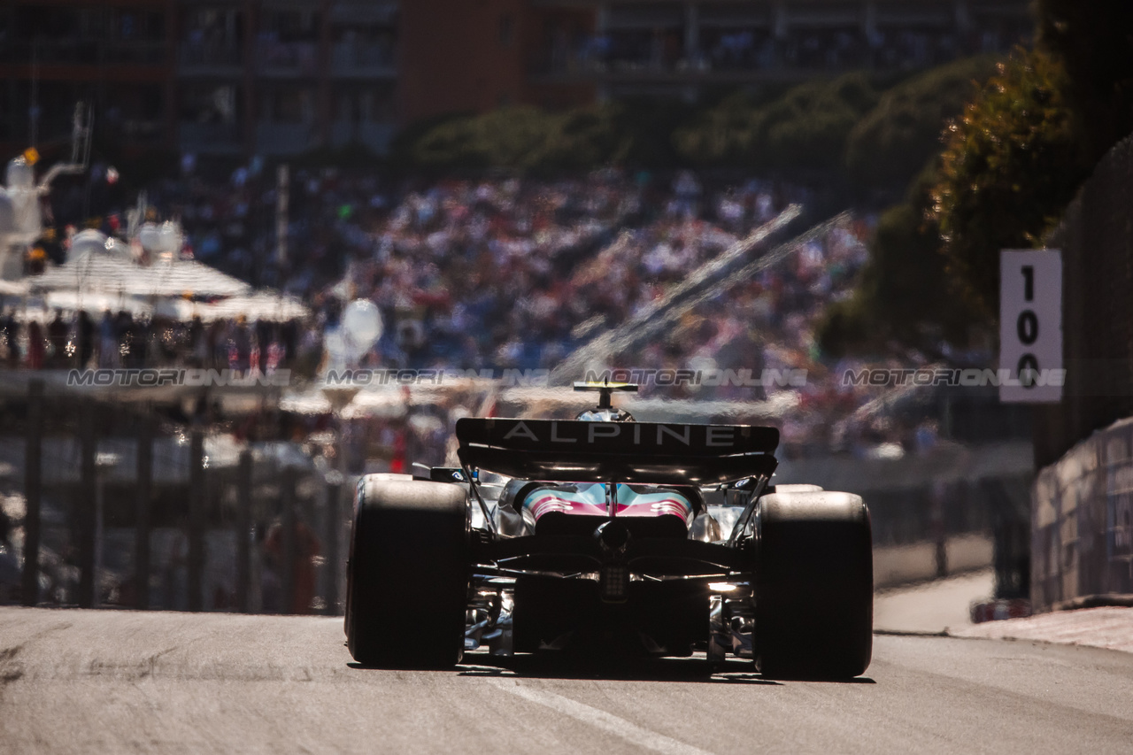 GP MONACO, Pierre Gasly (FRA) Alpine F1 Team A524.

25.05.2024. Formula 1 World Championship, Rd 8, Monaco Grand Prix, Monte Carlo, Monaco, Qualifiche Day.

- www.xpbimages.com, EMail: requests@xpbimages.com © Copyright: Bearne / XPB Images