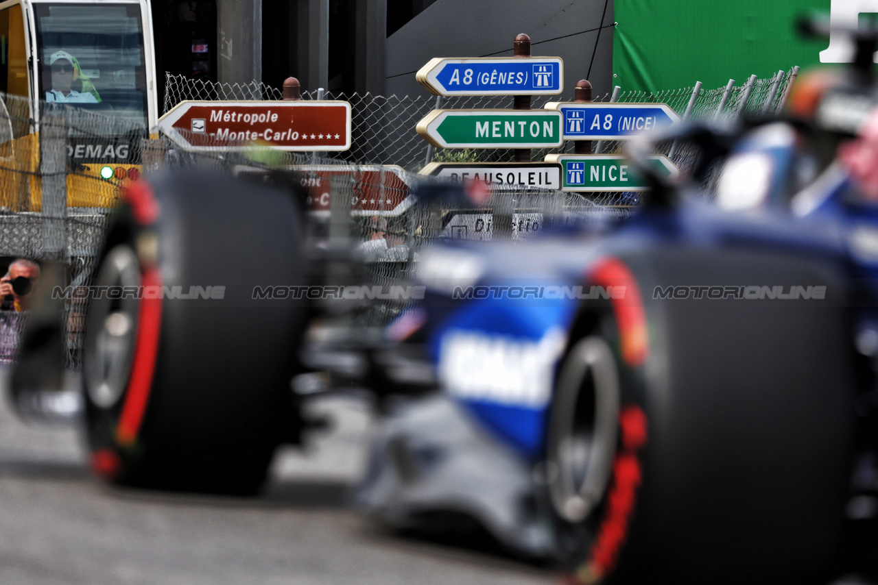 GP MONACO, Alexander Albon (THA) Williams Racing FW46.

24.05.2024. Formula 1 World Championship, Rd 8, Monaco Grand Prix, Monte Carlo, Monaco, Practice Day.

- www.xpbimages.com, EMail: requests@xpbimages.com © Copyright: Moy / XPB Images