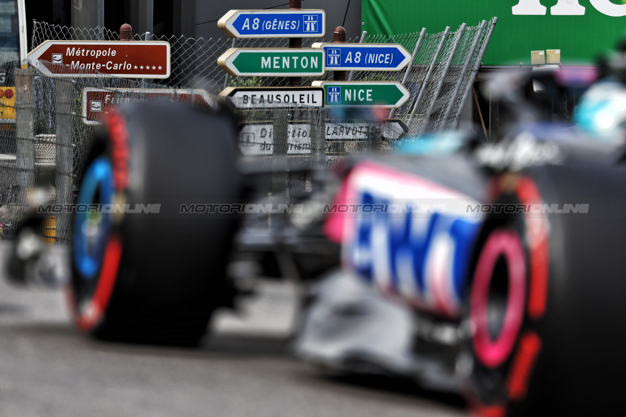 GP MONACO, Pierre Gasly (FRA) Alpine F1 Team A524.

24.05.2024. Formula 1 World Championship, Rd 8, Monaco Grand Prix, Monte Carlo, Monaco, Practice Day.

- www.xpbimages.com, EMail: requests@xpbimages.com © Copyright: Moy / XPB Images