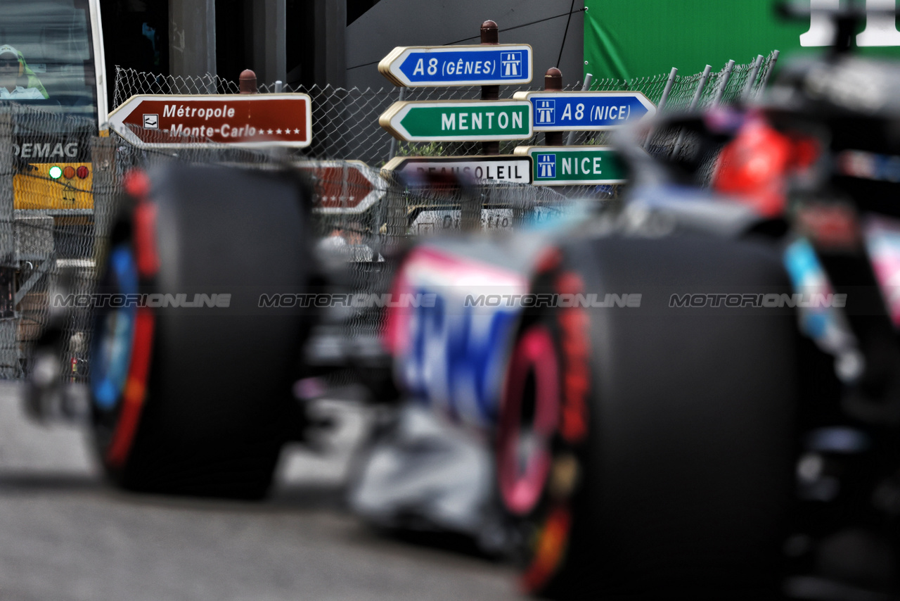 GP MONACO, Esteban Ocon (FRA) Alpine F1 Team A524.

24.05.2024. Formula 1 World Championship, Rd 8, Monaco Grand Prix, Monte Carlo, Monaco, Practice Day.

- www.xpbimages.com, EMail: requests@xpbimages.com © Copyright: Moy / XPB Images