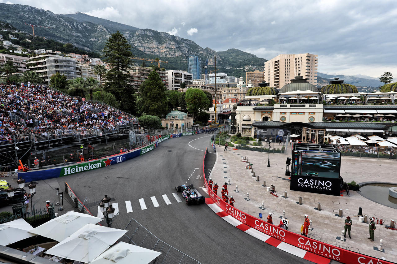 GP MONACO, Esteban Ocon (FRA) Alpine F1 Team A524.

24.05.2024. Formula 1 World Championship, Rd 8, Monaco Grand Prix, Monte Carlo, Monaco, Practice Day.

- www.xpbimages.com, EMail: requests@xpbimages.com © Copyright: Moy / XPB Images