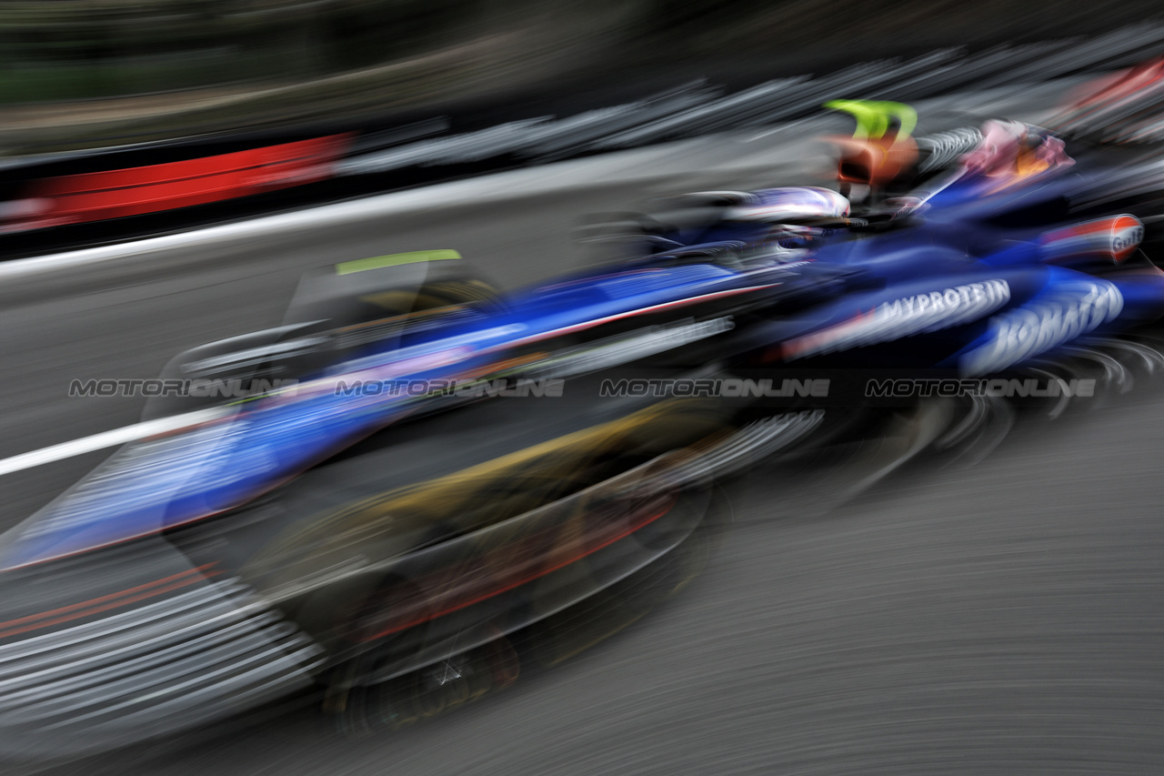 GP MONACO, Logan Sargeant (USA) Williams Racing FW46.

24.05.2024. Formula 1 World Championship, Rd 8, Monaco Grand Prix, Monte Carlo, Monaco, Practice Day.

- www.xpbimages.com, EMail: requests@xpbimages.com © Copyright: Moy / XPB Images