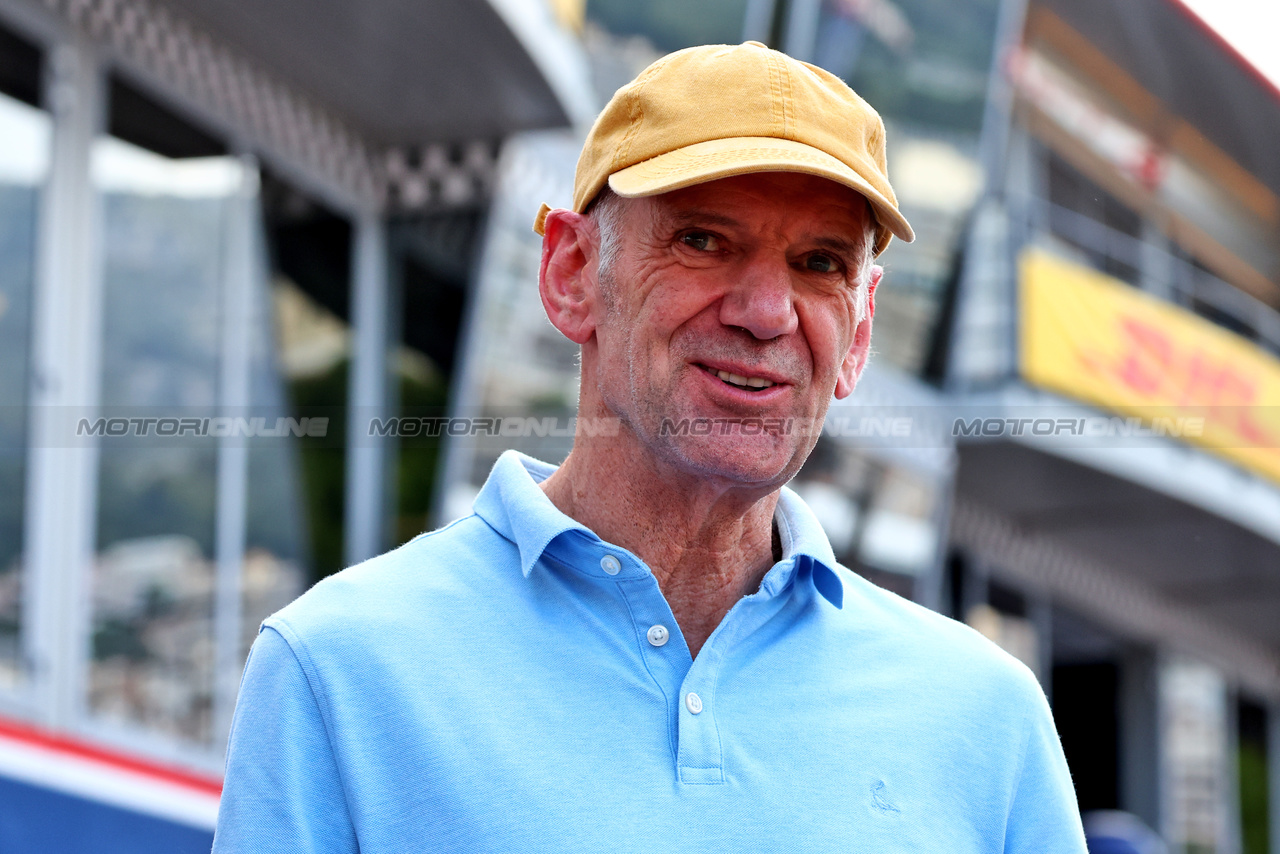 GP MONACO, Adrian Newey (GBR) Red Bull Racing Chief Technical Officer.

24.05.2024. Formula 1 World Championship, Rd 8, Monaco Grand Prix, Monte Carlo, Monaco, Practice Day.

- www.xpbimages.com, EMail: requests@xpbimages.com © Copyright: Batchelor / XPB Images