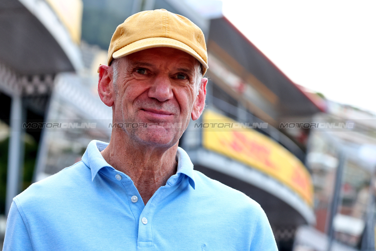 GP MONACO, Adrian Newey (GBR) Red Bull Racing Chief Technical Officer.

24.05.2024. Formula 1 World Championship, Rd 8, Monaco Grand Prix, Monte Carlo, Monaco, Practice Day.

- www.xpbimages.com, EMail: requests@xpbimages.com © Copyright: Batchelor / XPB Images