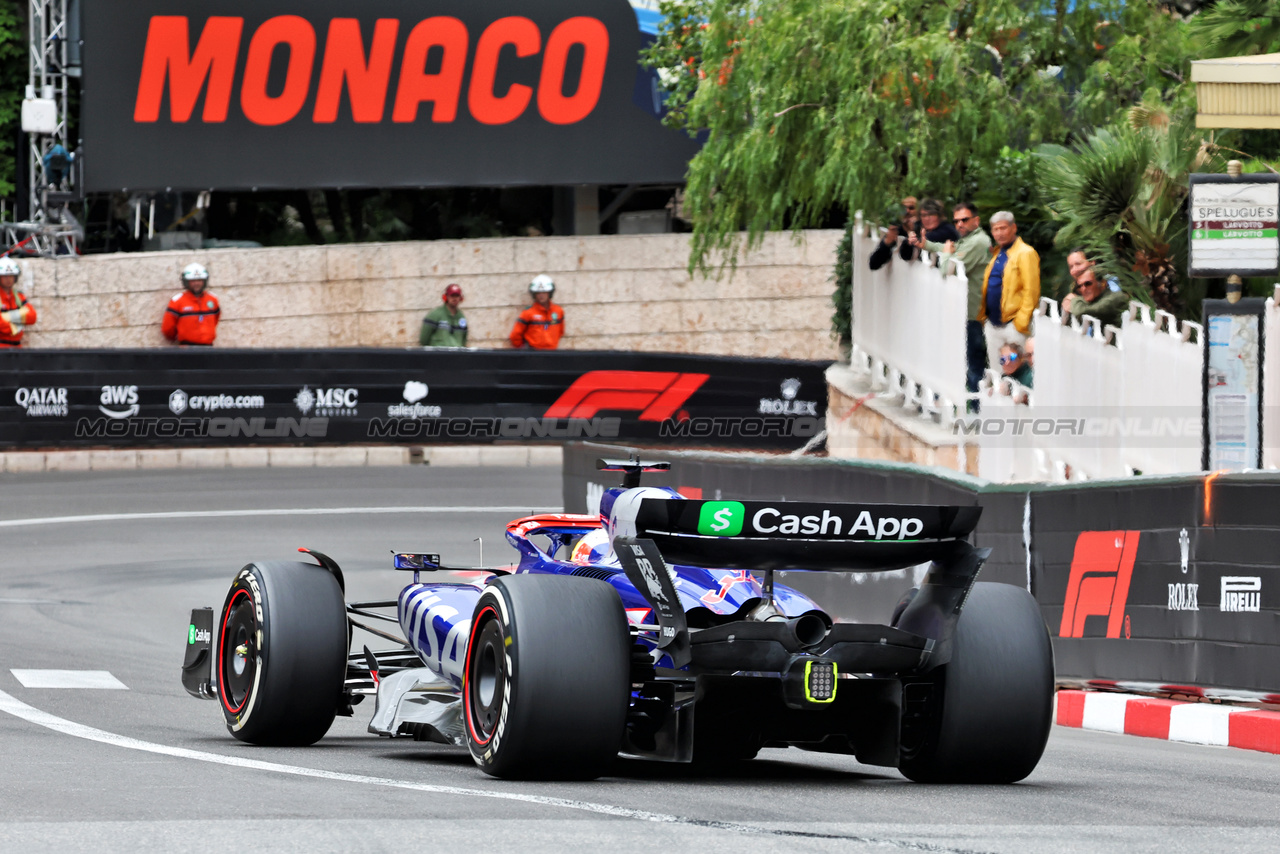 GP MONACO, Daniel Ricciardo (AUS) RB VCARB 01.

24.05.2024. Formula 1 World Championship, Rd 8, Monaco Grand Prix, Monte Carlo, Monaco, Practice Day.

- www.xpbimages.com, EMail: requests@xpbimages.com © Copyright: Bearne / XPB Images