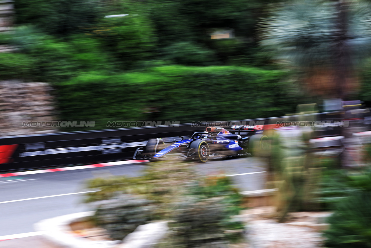 GP MONACO, Alexander Albon (THA) Williams Racing FW46.

24.05.2024. Formula 1 World Championship, Rd 8, Monaco Grand Prix, Monte Carlo, Monaco, Practice Day.

- www.xpbimages.com, EMail: requests@xpbimages.com © Copyright: Bearne / XPB Images