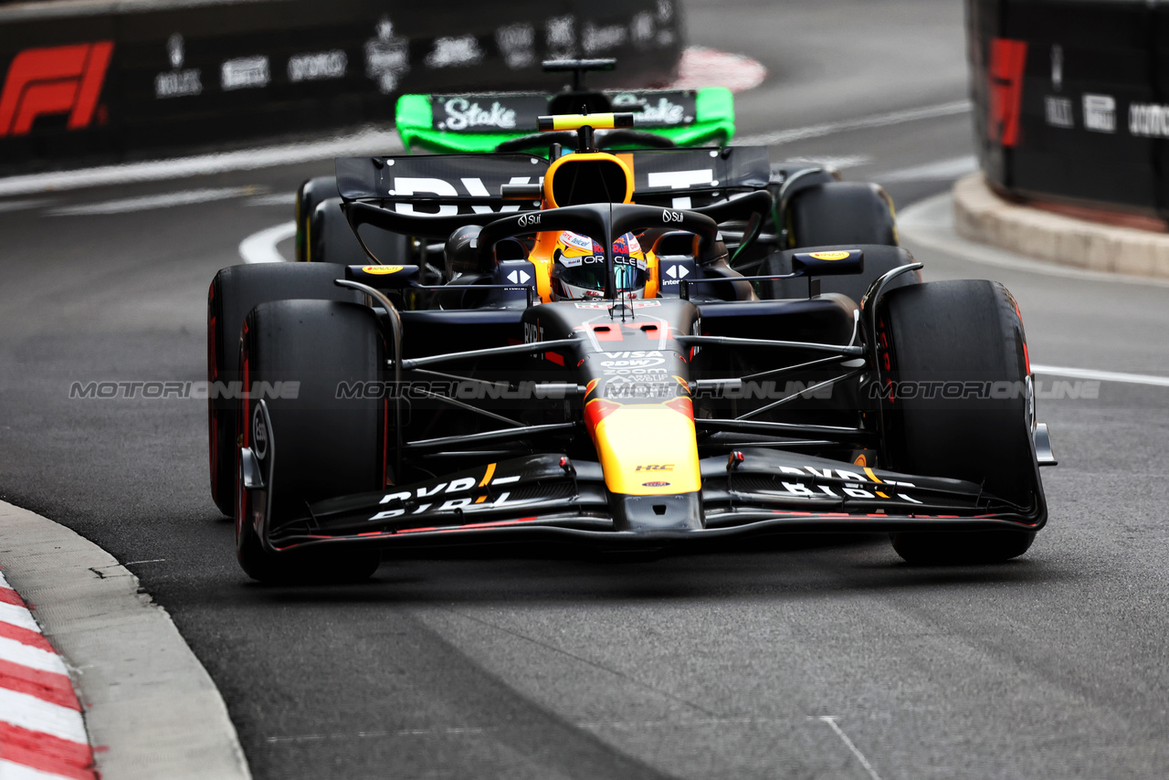 GP MONACO, Sergio Perez (MEX) Red Bull Racing RB20.

24.05.2024. Formula 1 World Championship, Rd 8, Monaco Grand Prix, Monte Carlo, Monaco, Practice Day.

- www.xpbimages.com, EMail: requests@xpbimages.com © Copyright: Bearne / XPB Images