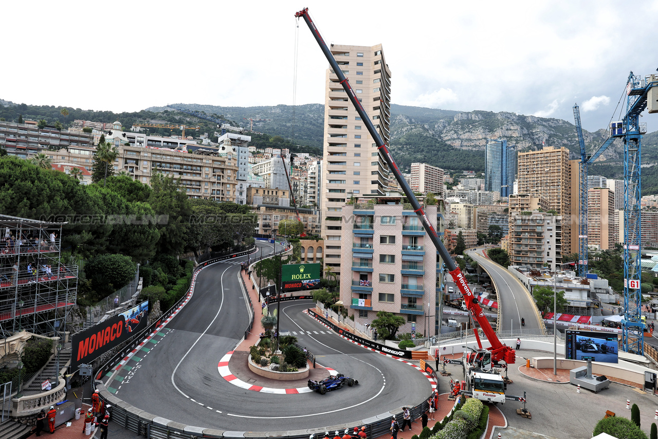 GP MONACO, Alexander Albon (THA) Williams Racing FW46.

24.05.2024. Formula 1 World Championship, Rd 8, Monaco Grand Prix, Monte Carlo, Monaco, Practice Day.

- www.xpbimages.com, EMail: requests@xpbimages.com © Copyright: Bearne / XPB Images